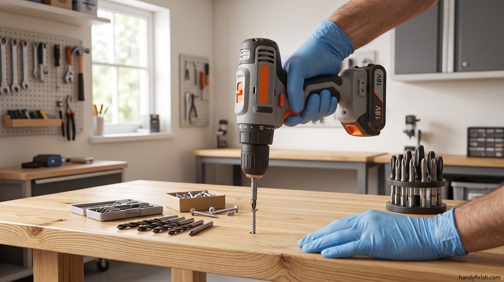 Cordless drill driver for basic home DIY projects