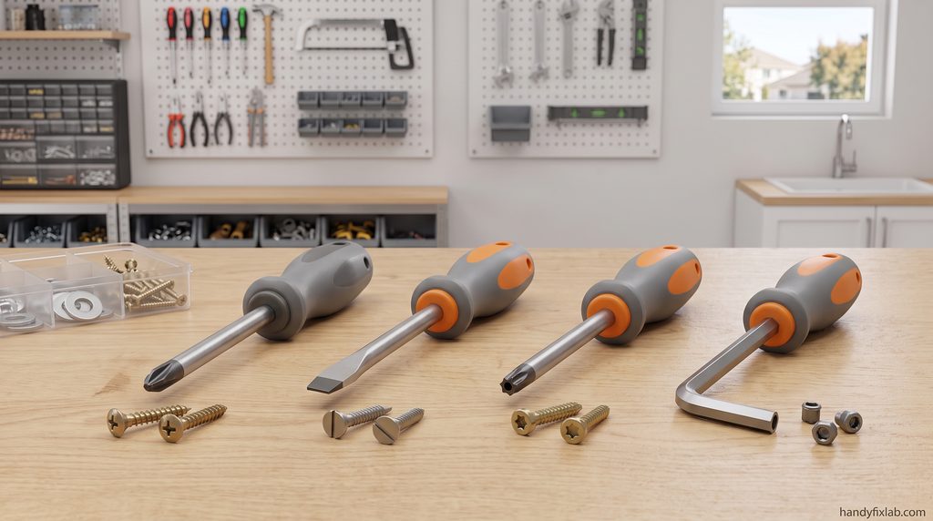Common Screwdriver Types for Home Repairs