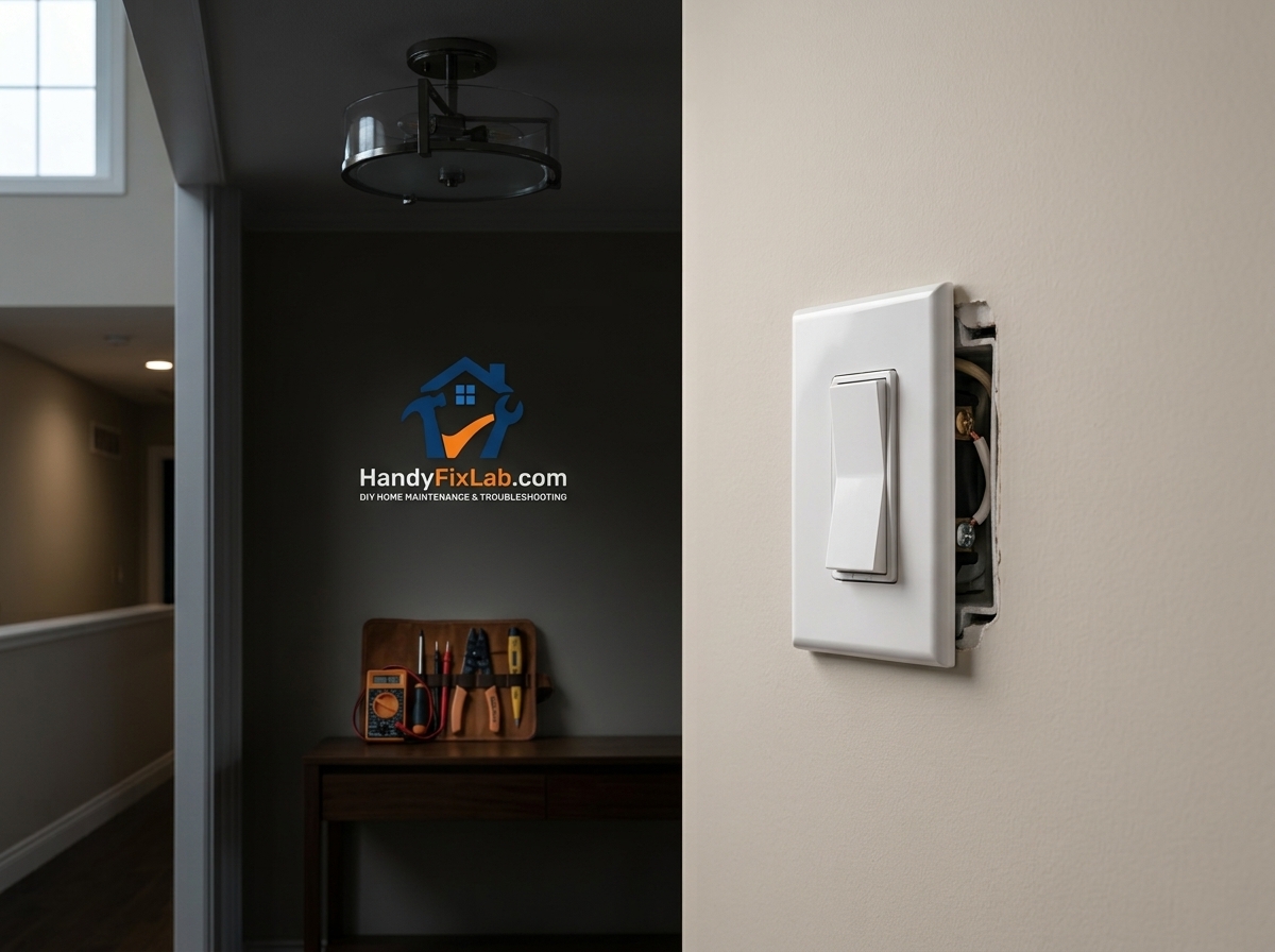 Light switch not working in a modern home