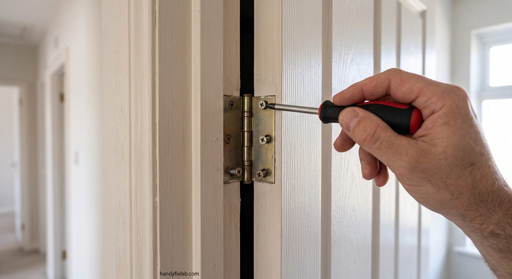 how to fix a door that won't close properly