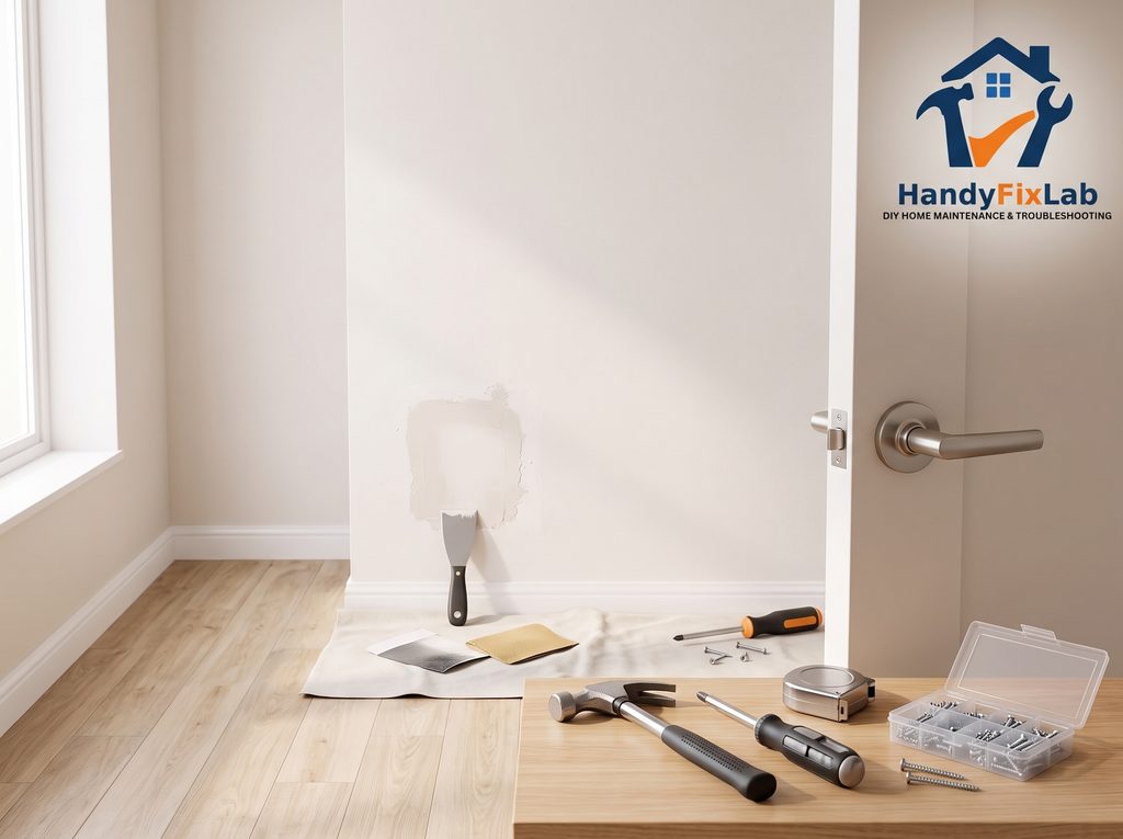 General home repair tools and supplies