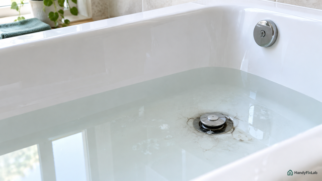 bathtub won't drain